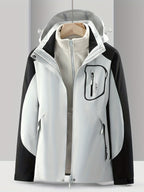 Women's Hooded Three-in-One Jacket