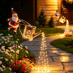 Skulpturale Christbaumschmuck-Präsentation