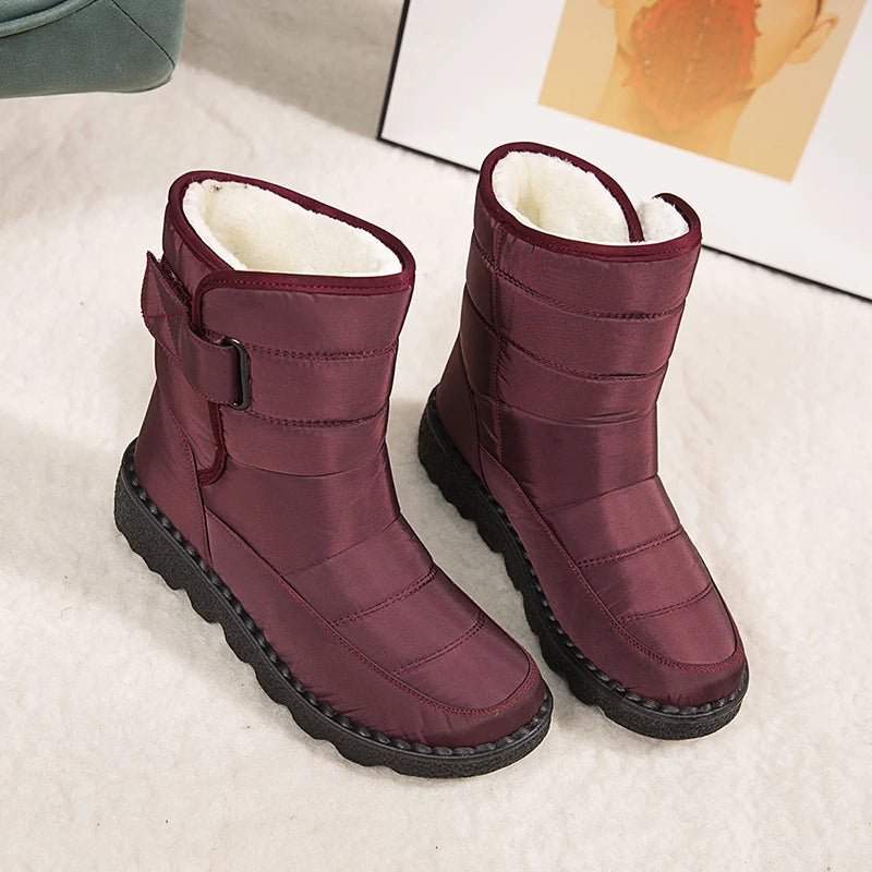 Stivaletti invernali imbottiti unisex alla caviglia