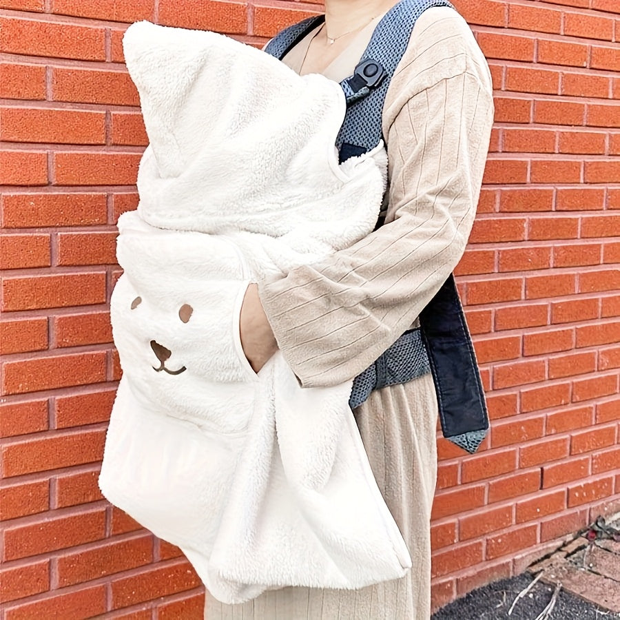 Plush Baby Carrier Cover
