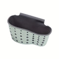 Sink Sponge Holder with Drainage Design and Faucet-Mounted Kitchen Organizer