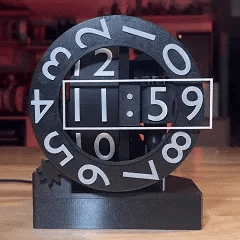 Moderne digitalt 3D-displayur