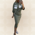 Women’s Contrast Detail Dress Set
