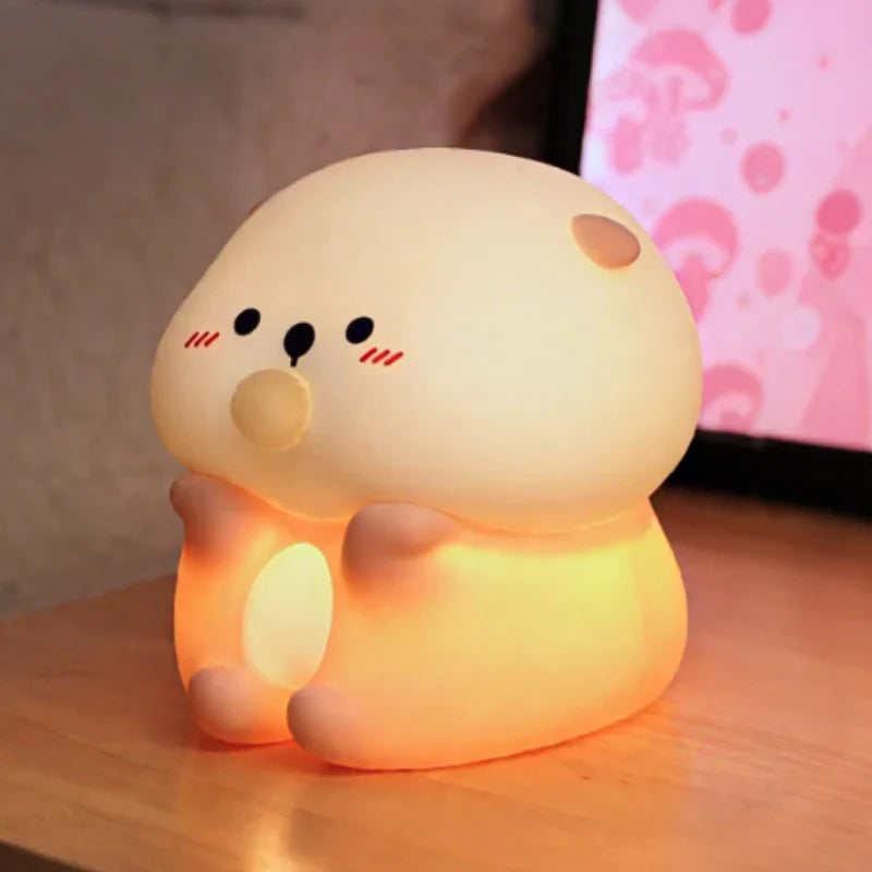 Rechargeable Animal LED Night Light with Tap Control