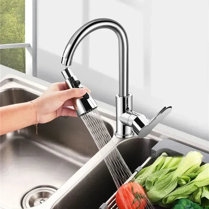 AquaFlex 360° vridbar kranförlängare med justerbara spraylägen