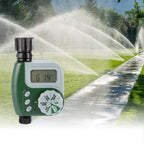Temporizador digital de riego para jardín con control de irrigación programable