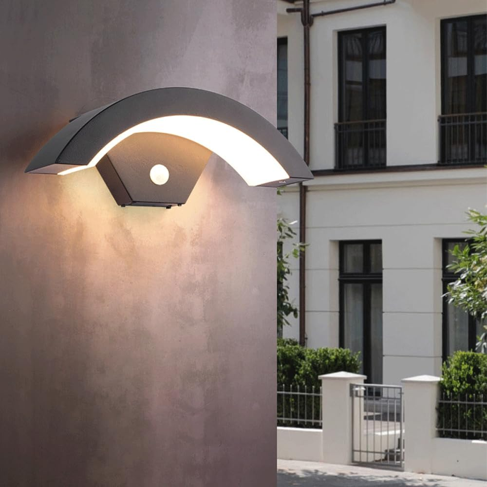 Outdoor LED Wall Light with Sensor