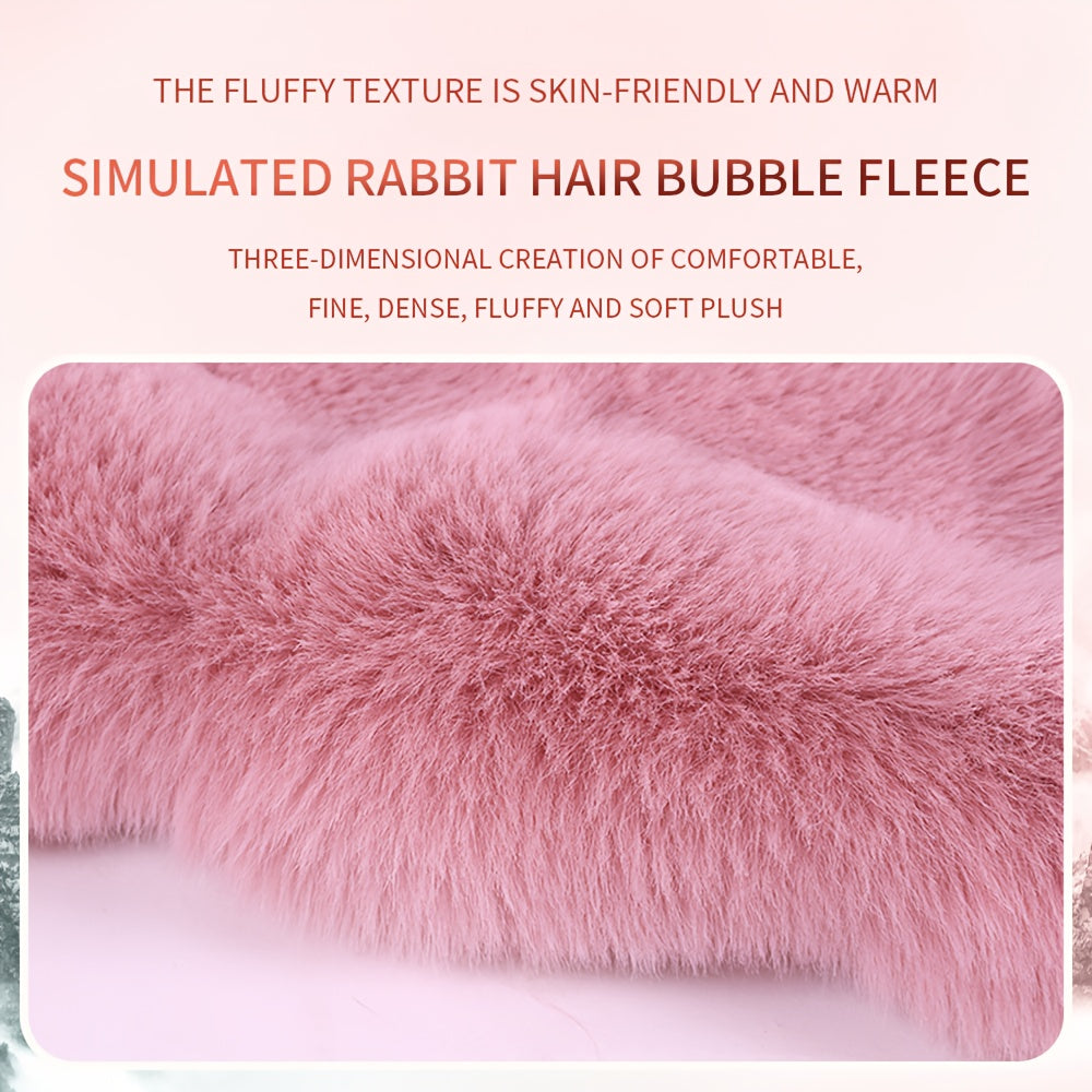 Plush Car Seat Cushion