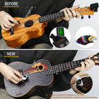 Púa afinadora digital para guitarra