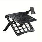 Adjustable Laptop Stand with Phone Holder