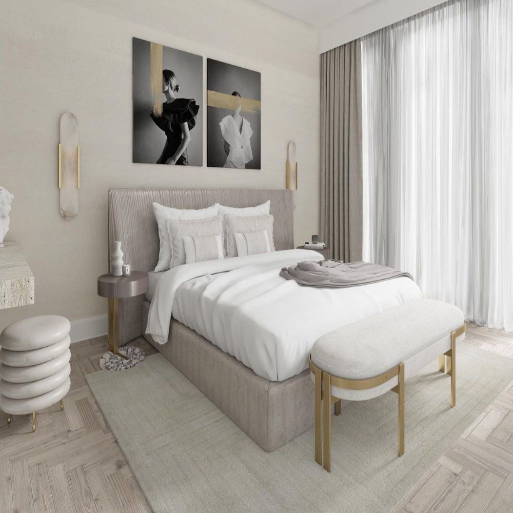 Marble Effect LED Wall Light