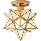 Geometric Star Ceiling Light