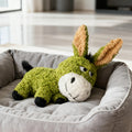 Juguete de peluche para perros con forma de burro