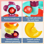 Spiral Ball Track Activity Toy