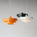 Lampada a sospensione LED moderna a strati per soffitto