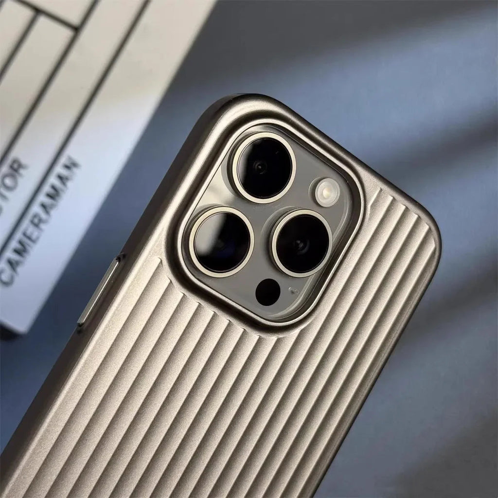 Slim Ribbed Phone Case with Textured Grip