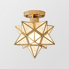 Geometric Star Ceiling Light