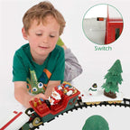 Set di trenino giocattolo per albero di Natale FestiveRail