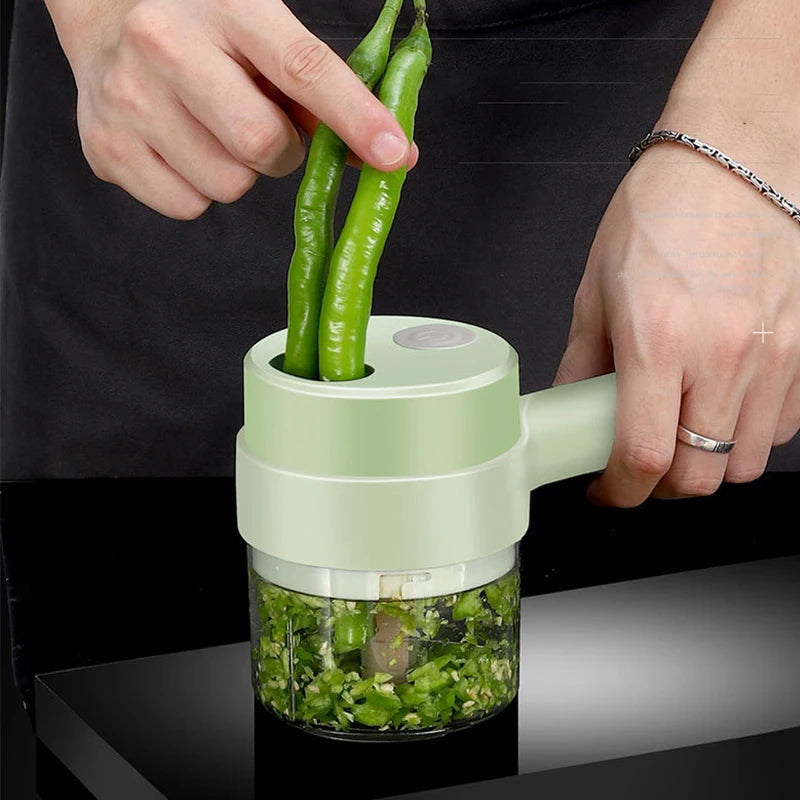 4-in-1 Cordless Electric Vegetable Chopper