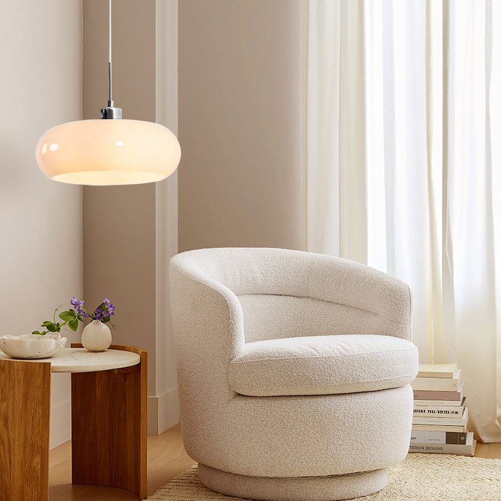 Glass Dome Pendant Ceiling Light