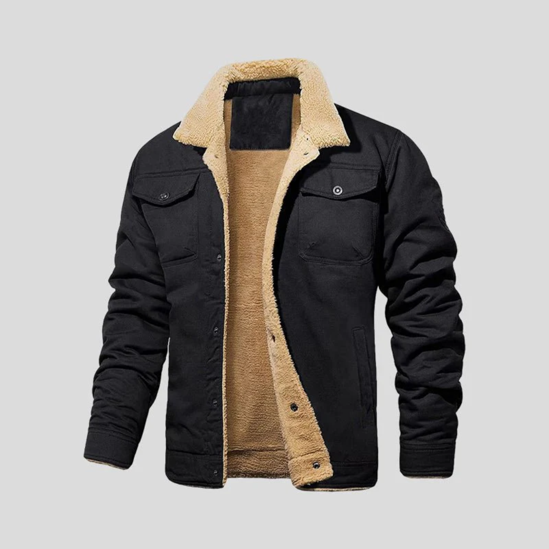 Men’s Sherpa-Lined Trucker Jacket