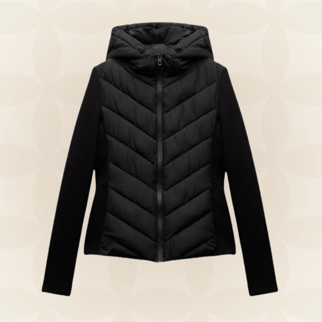 Women’s Hybrid Quilted Hooded Jacket