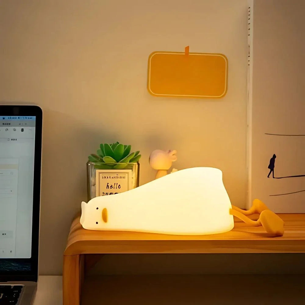 Rechargeable Animal LED Night Light with Tap Control