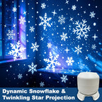 Christmas Snowflake Projection Light