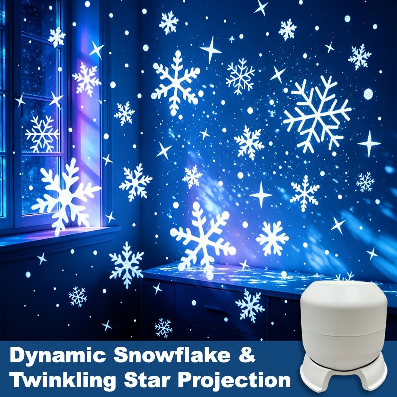 Christmas Snowflake Projection Light