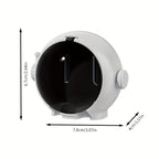Wall-Mounted Toothbrush Holder with Cover