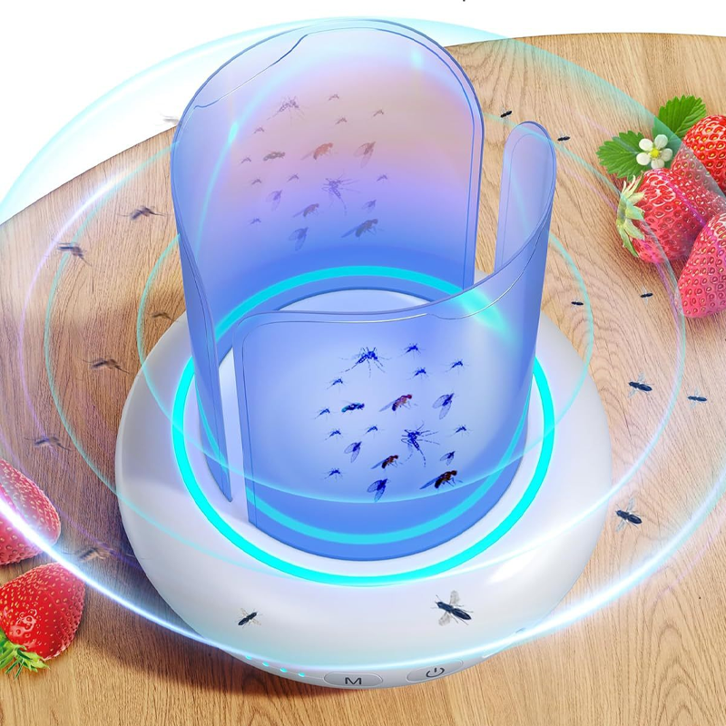 360° insektsfälla med UV-ljus och RGB-stämningsbelysning