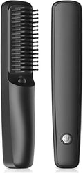 Pettine cordless riscaldato per lisciare la barba con tecnologia ionica