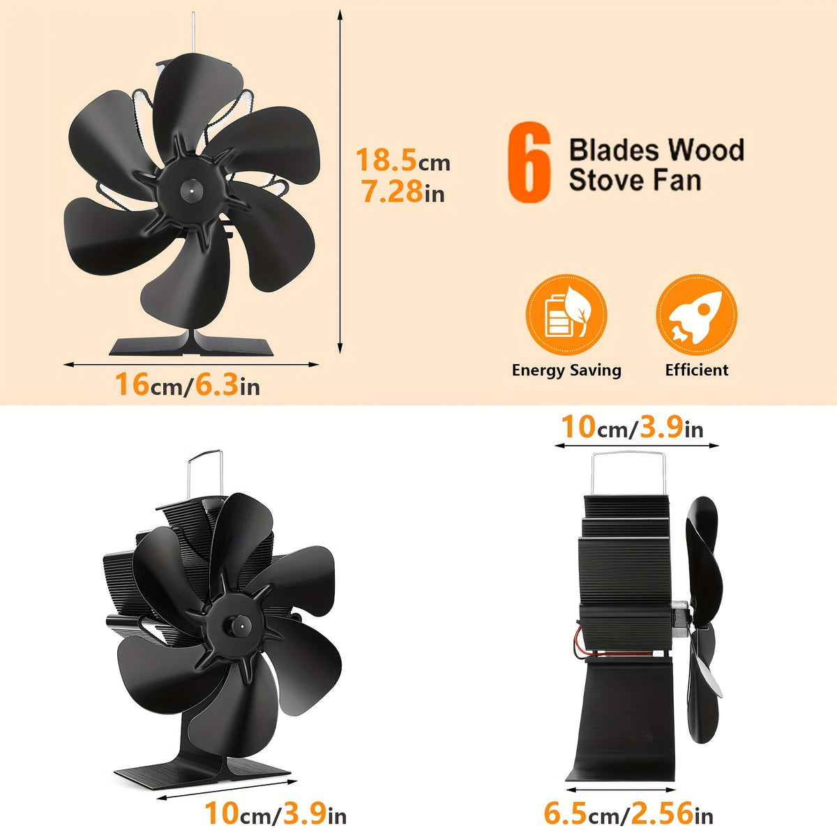 Heat-Powered Stove Fan