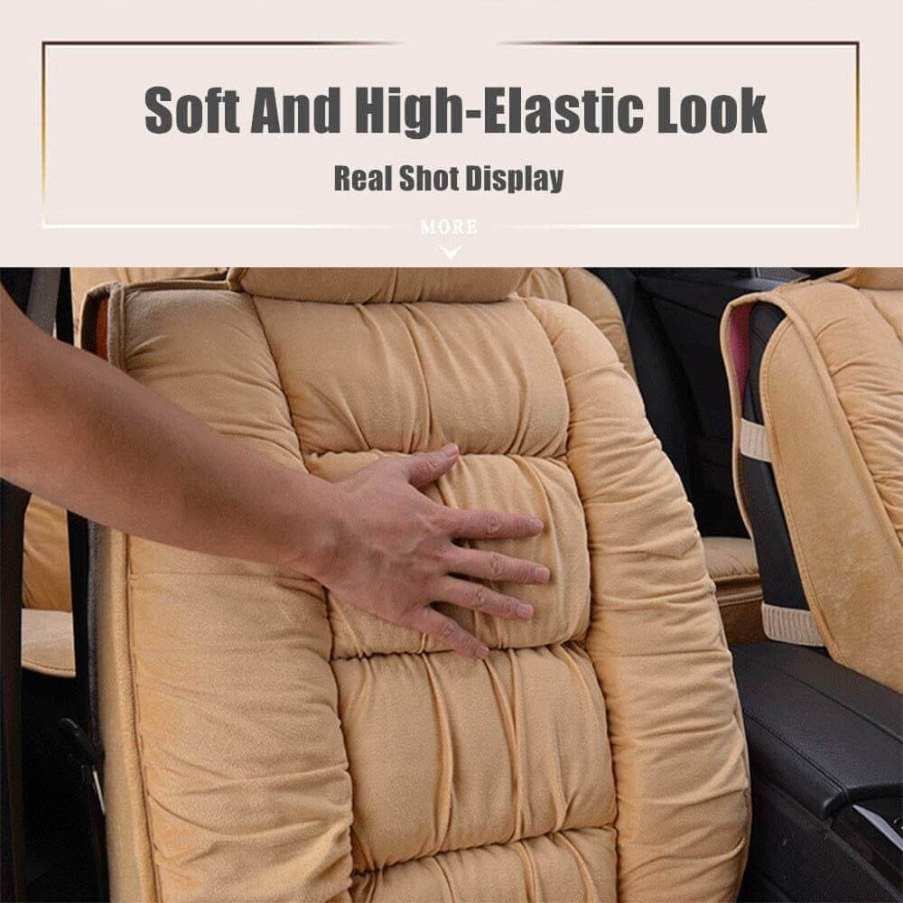 Plush Padded Car Seat Covers
