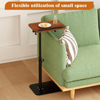 Table d’appoint réglable pour ordinateur portable au lit