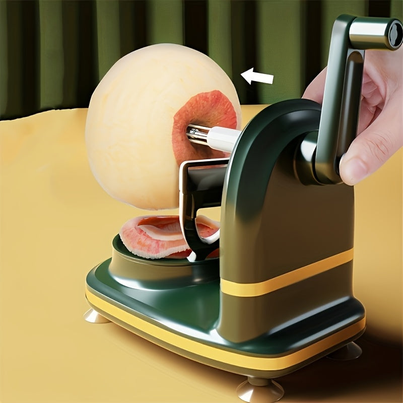 Pelador manual de manzanas giratorio