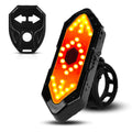 Intermitentes LED inalámbricos para bicicleta y luz trasera de seguridad