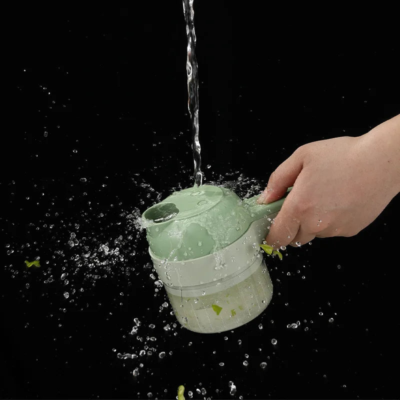 4-in-1 Cordless Electric Vegetable Chopper