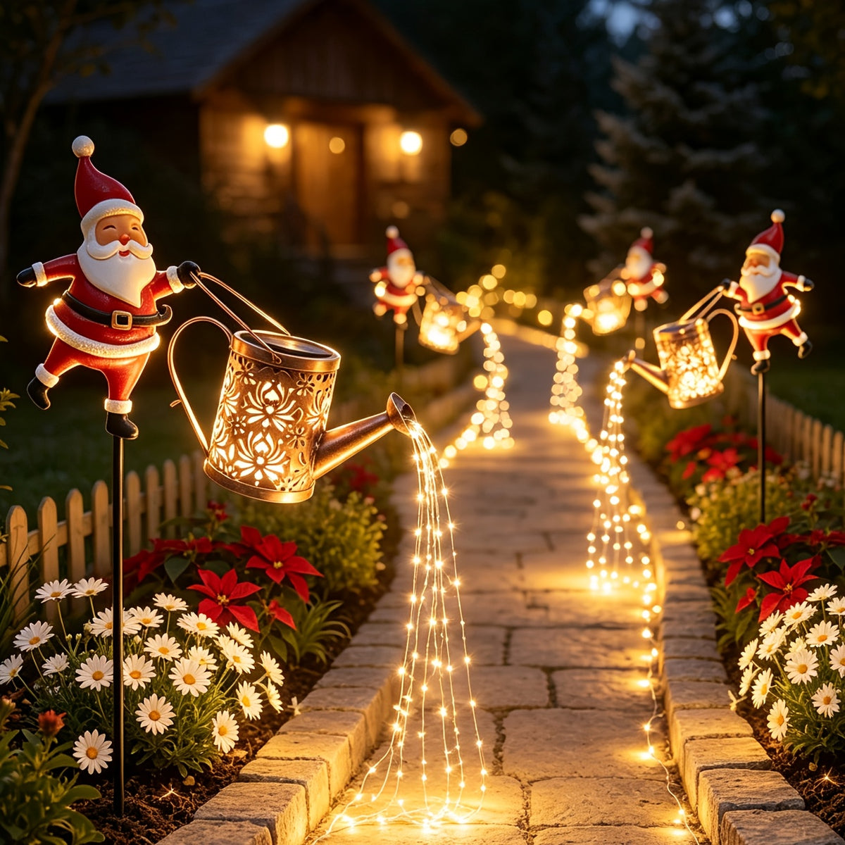 Skulpturale Christbaumschmuck-Präsentation