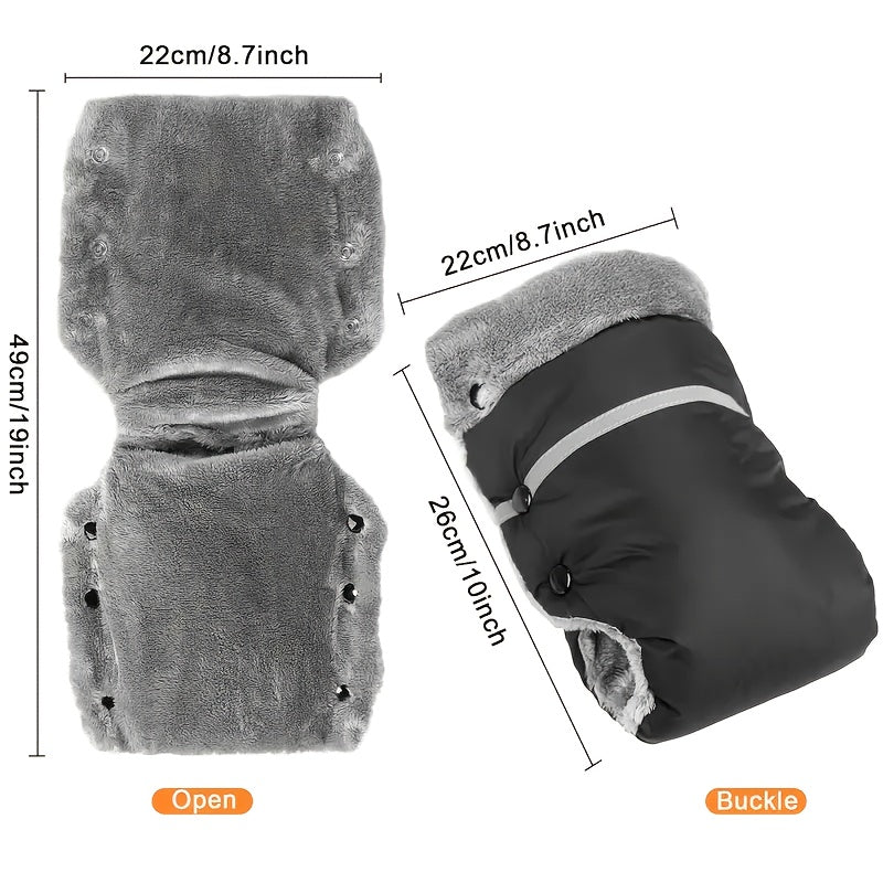 Plush Pushchair Hand Warmers