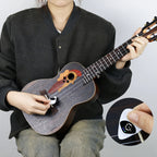 Púa afinadora digital para guitarra