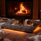 Self-Warming Plush Pet Mat