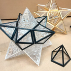 Geometric Star Ceiling Light