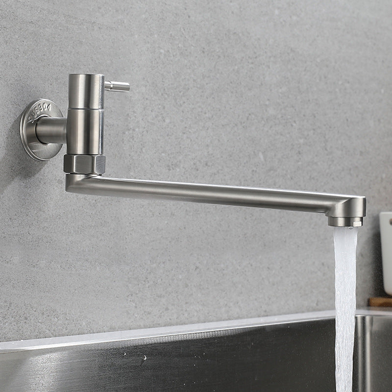 Wall Mounted Swivel Cold Water Tap