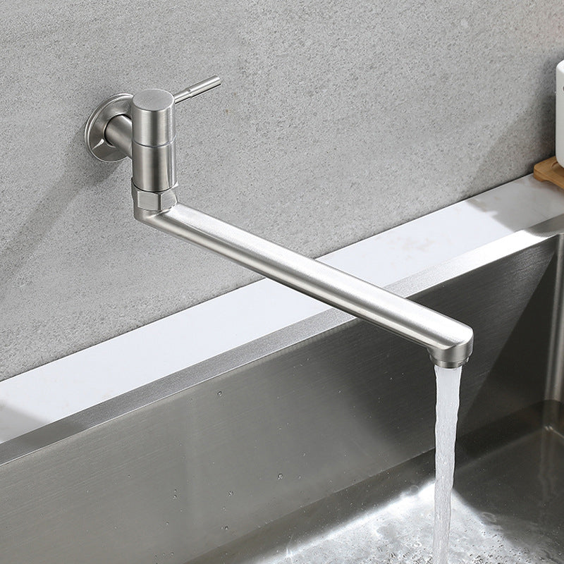 Wall Mounted Swivel Cold Water Tap