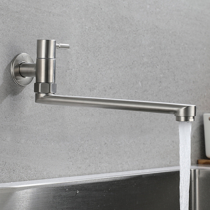 Wall Mounted Swivel Cold Water Tap