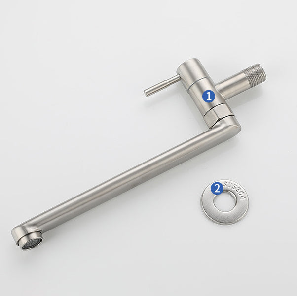 Wall Mounted Swivel Cold Water Tap