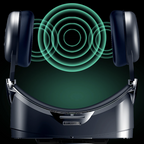 Visore VR per smartphone con cuffie integrate e lenti regolabili