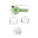 4-in-1 Cordless Electric Vegetable Chopper