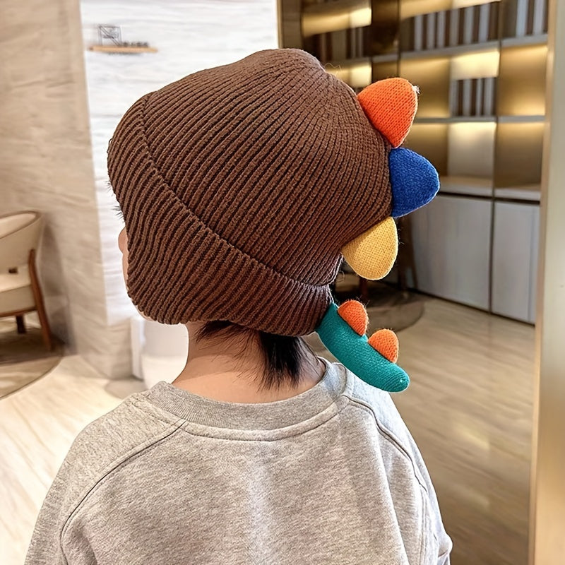 Kids Dinosaur Earflap Beanie